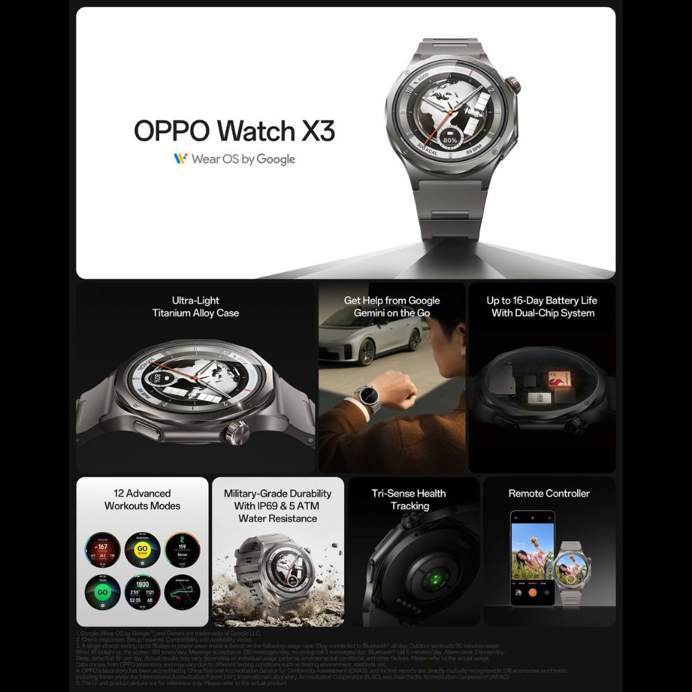 OPPO Watch X3