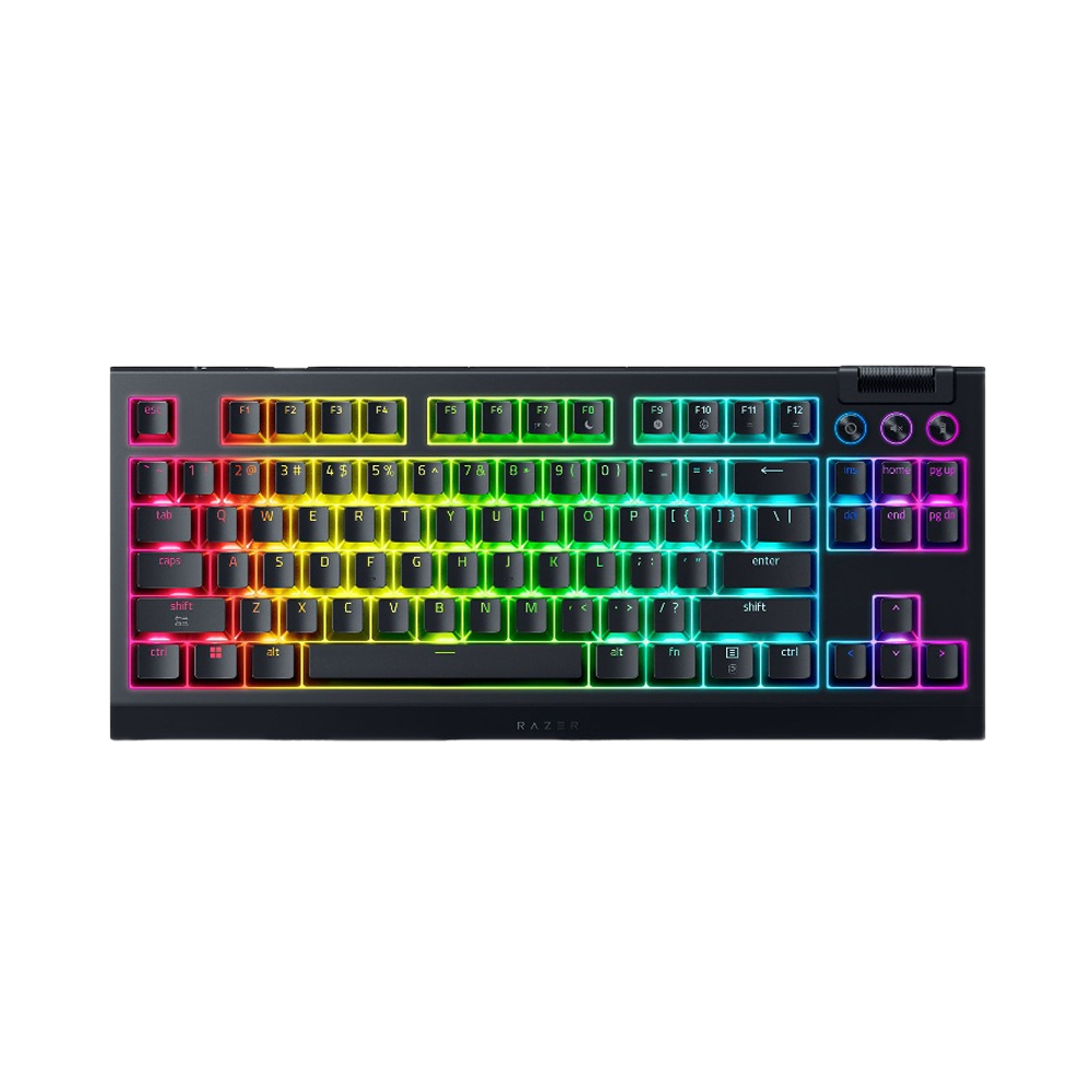 Razer BlackWidow V4 TKL HyperSpeed Wireless Hot Swappable Gaming Keyboard | 2.4GHz Wireless & Bluetooth