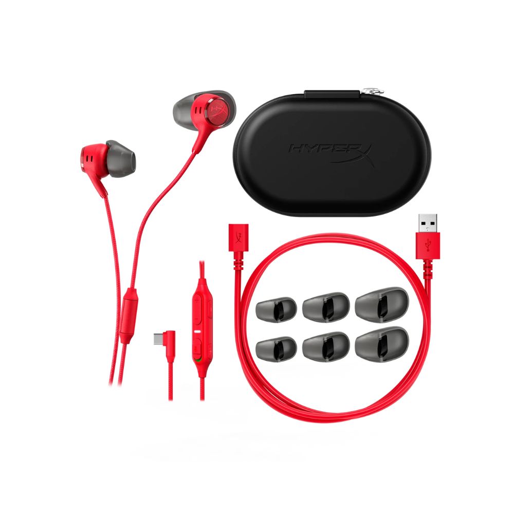 HyperX Cloud Earbuds III/III S (Black/Red)