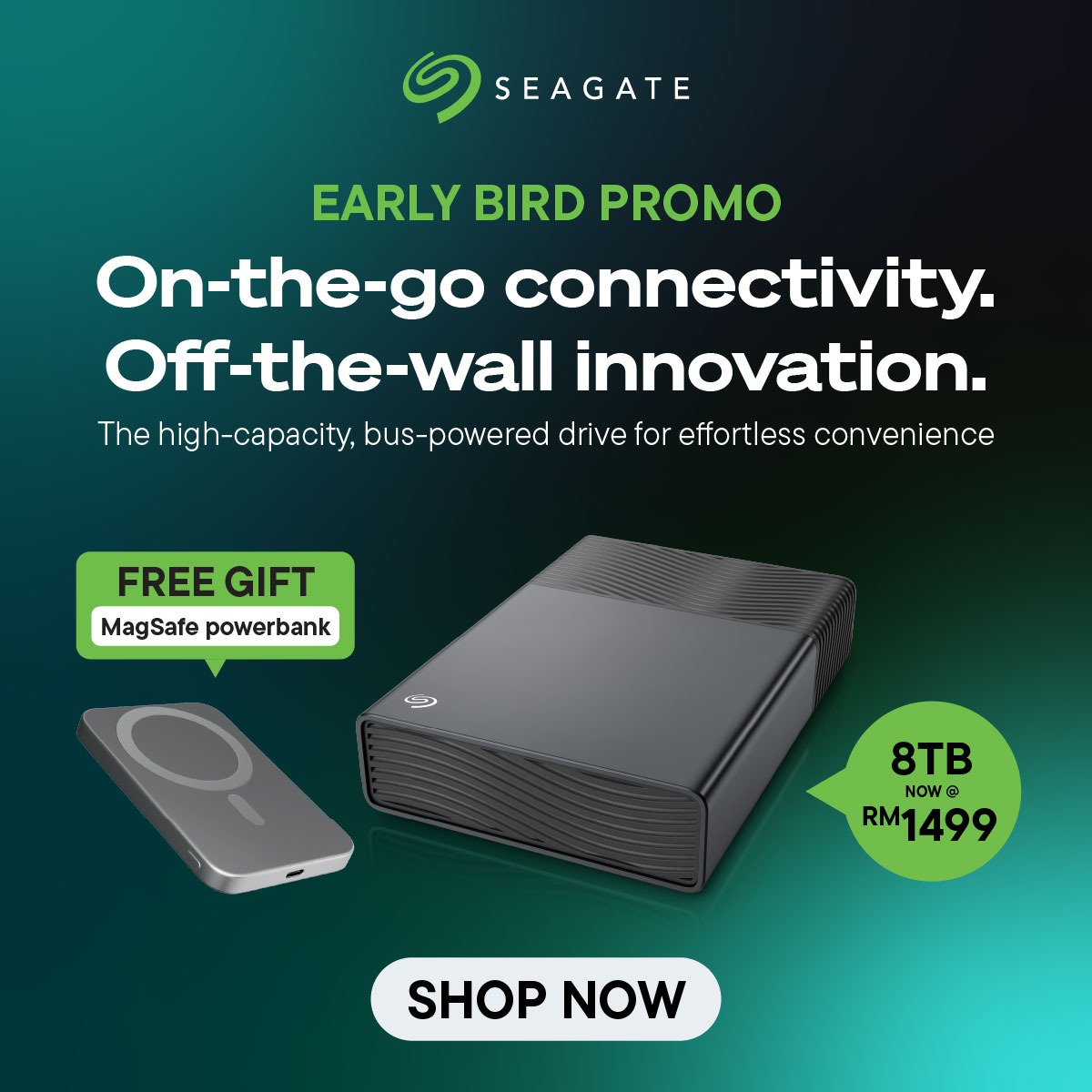 Seagate One Touch Desktop Hub | 8TB