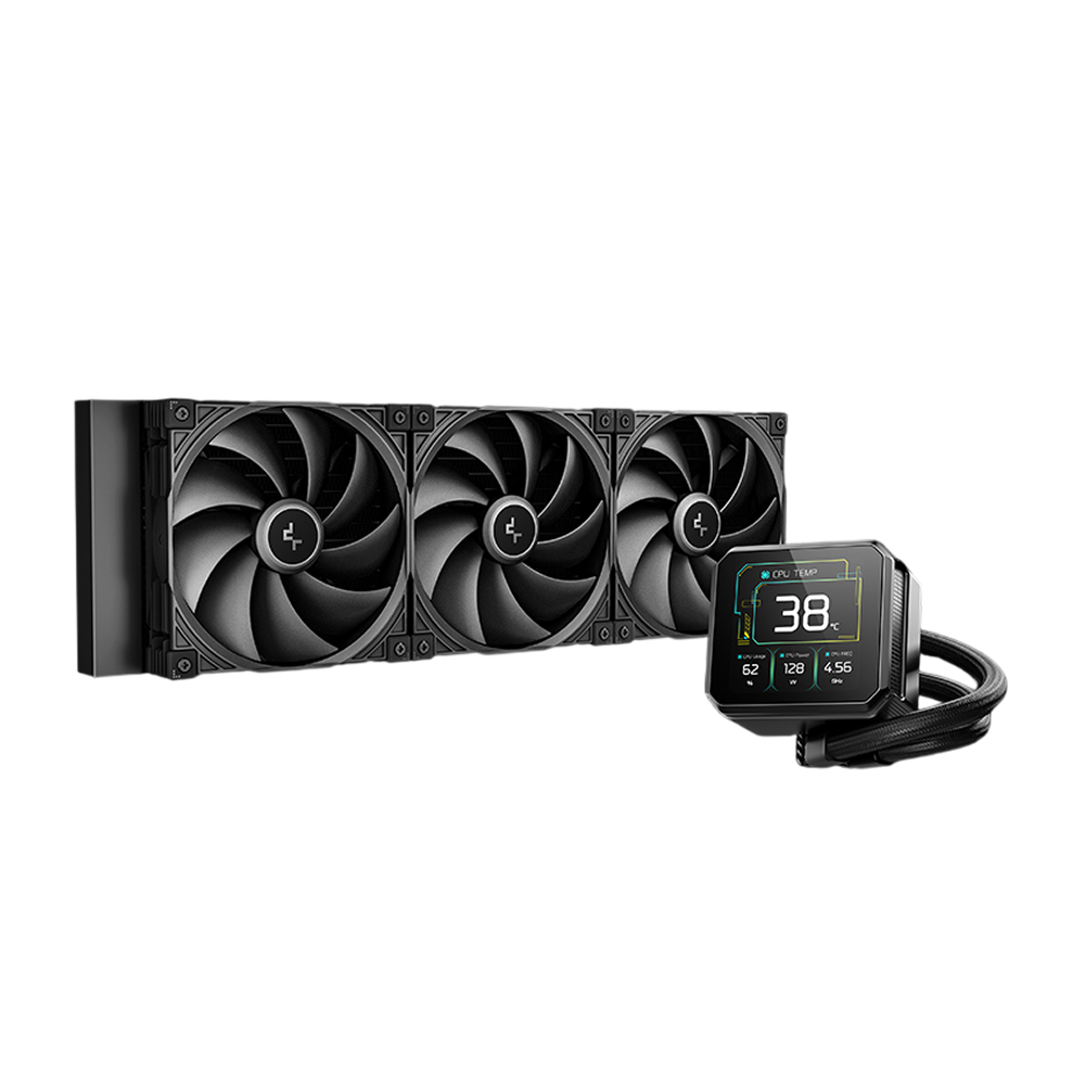 Deepcool SPARTACUS 420 AIO with LCD Display CPU Liquid Cooler