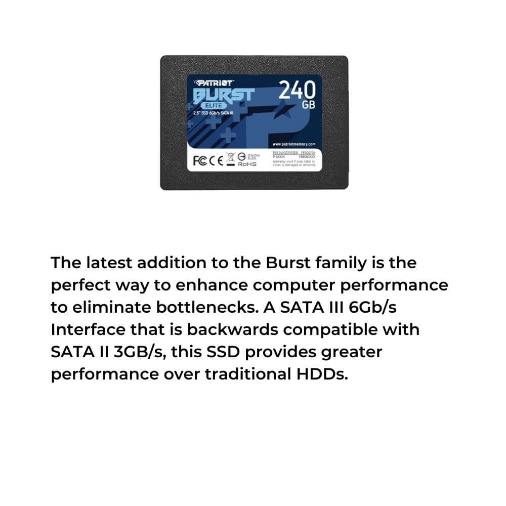 Patriot Burst Elite 2.5" SATA III SSD
