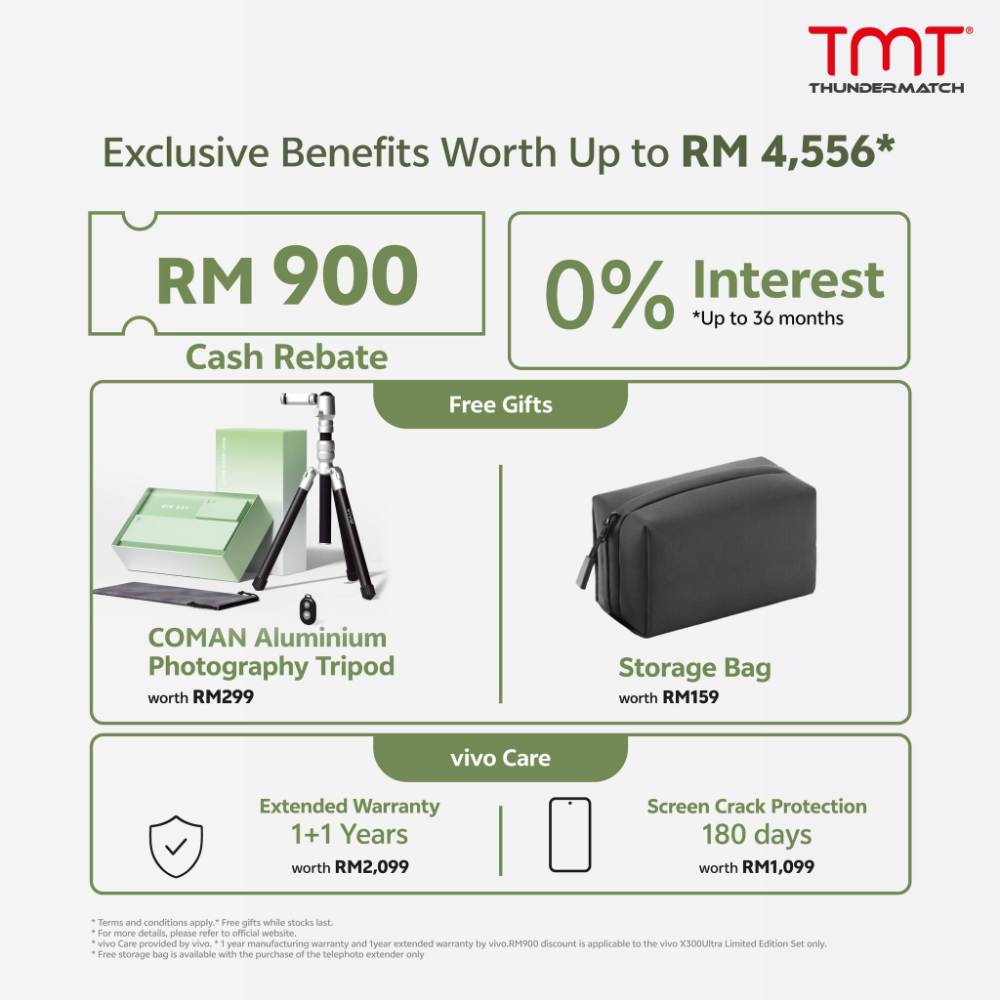 [ RM9.9 Pre-Book ] vivo X300 Ultra (Reservation Only - Not selling Phone)
