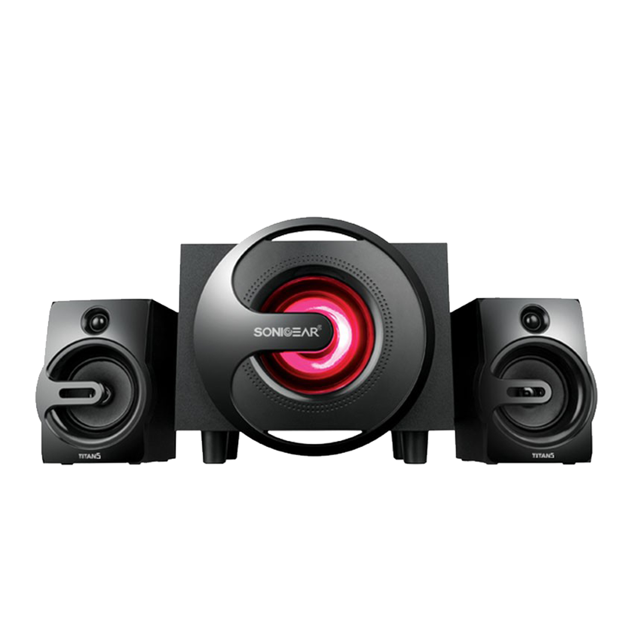 SonicGear Titan 5 BTMI Bluetooth Speakers with 4-Inch Bass Driver