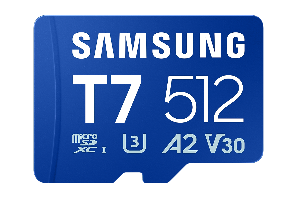 SAMSUNG MicroSD T7 Memory Card