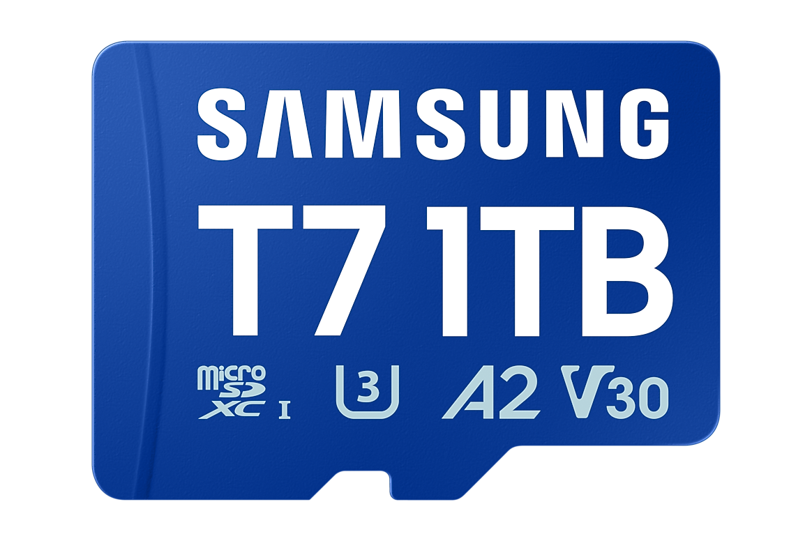SAMSUNG MicroSD T7 Memory Card