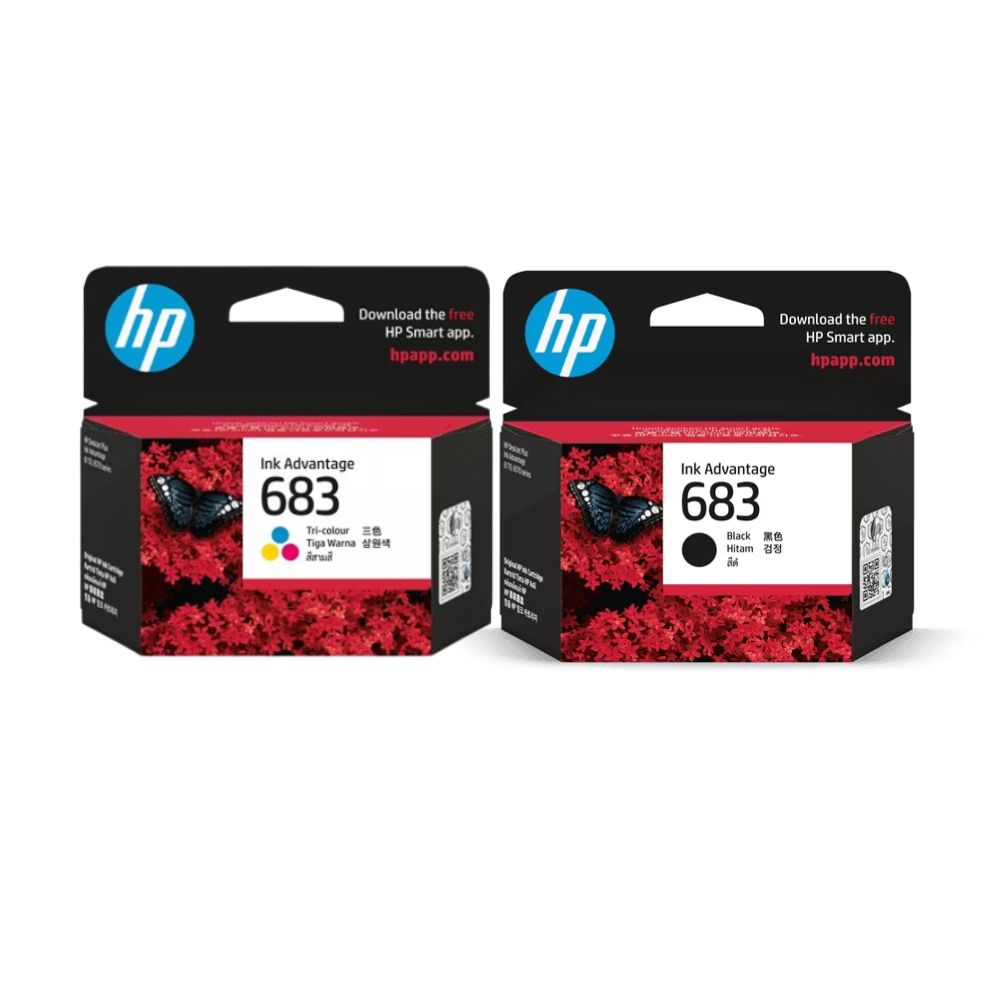 HP 683 Black & Tri-color Ink | DeskJet Plus 6170/6570