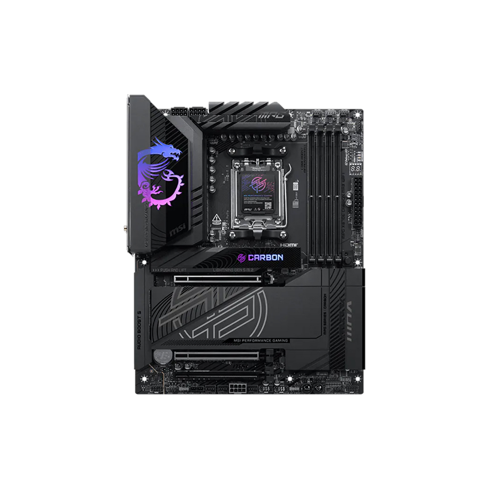 MSI MPG X870E CARBON MAX WIFI ATX Motherboard