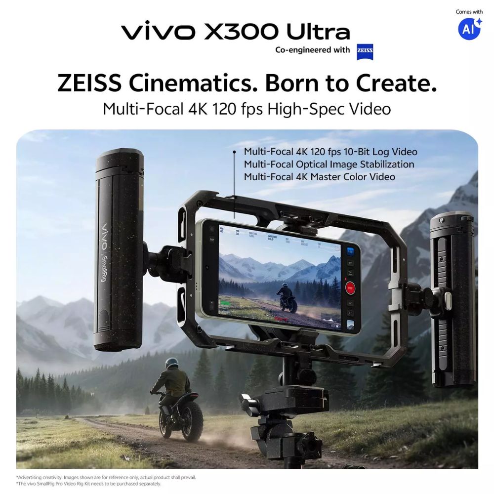 vivo X300 Ultra Photographer Kit (X300 Ultra 16GB+1TB, vivo ZEISS Telephoto Extender Gen 2 Ultra & Gen 2 with Grip Kit)