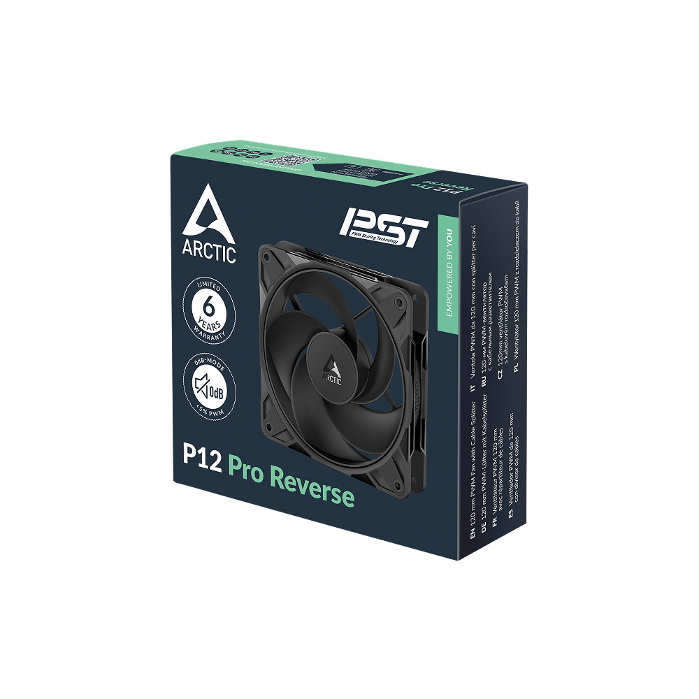 Arctic P12 Pro Reverse PWM 12CM Case Fan