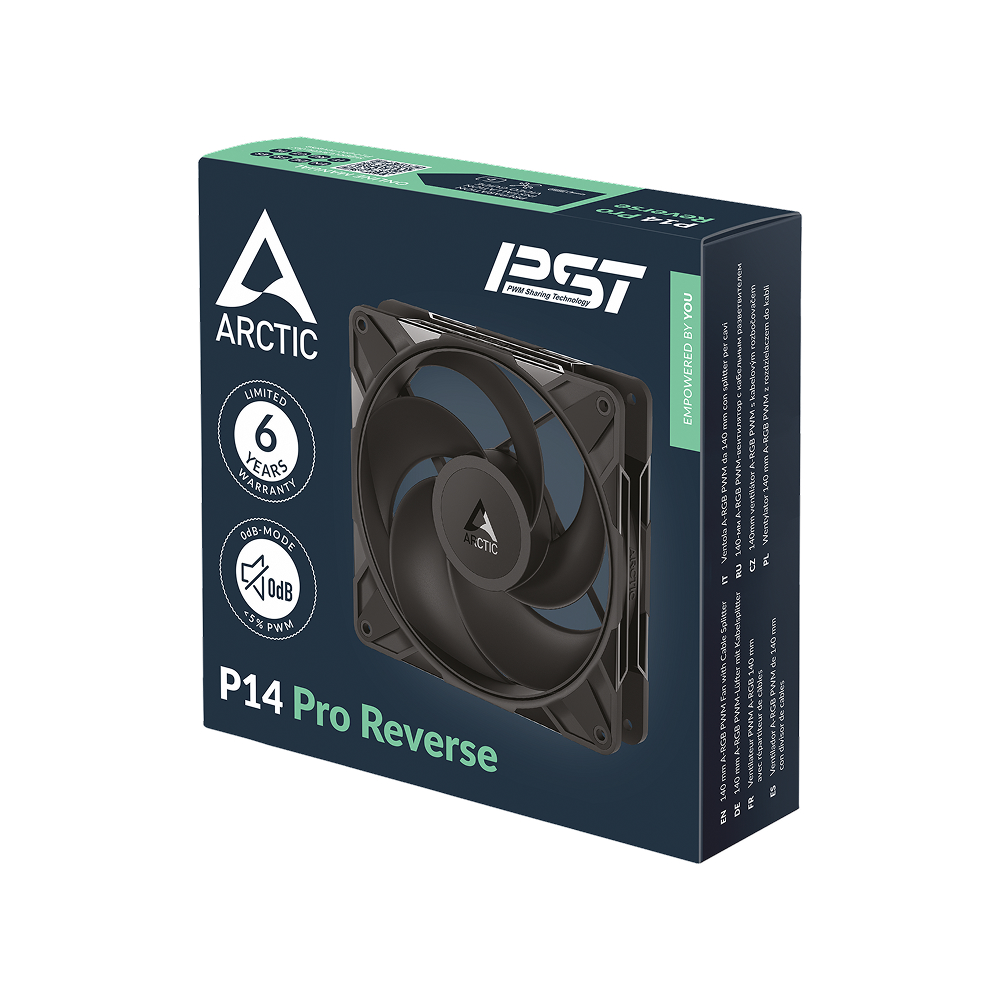 Arctic P14 Pro Reverse PWM 14CM Case Fan