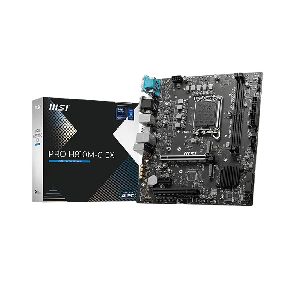 MSI PRO H810M-C EX mATX Motherboard
