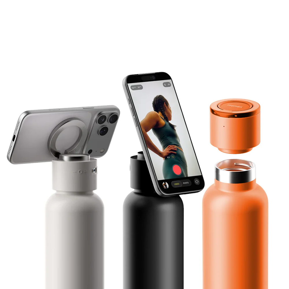 Momax 1-Vibe Bottle Magnetic Wireless Speaker Flask 750mL