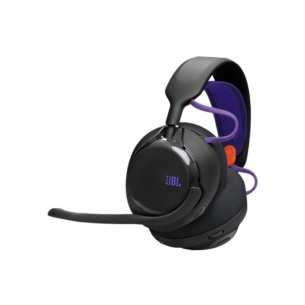 JBL Quantum 650 Wireless multiplatform gaming headset customizable through the JBL QuantumENGINE