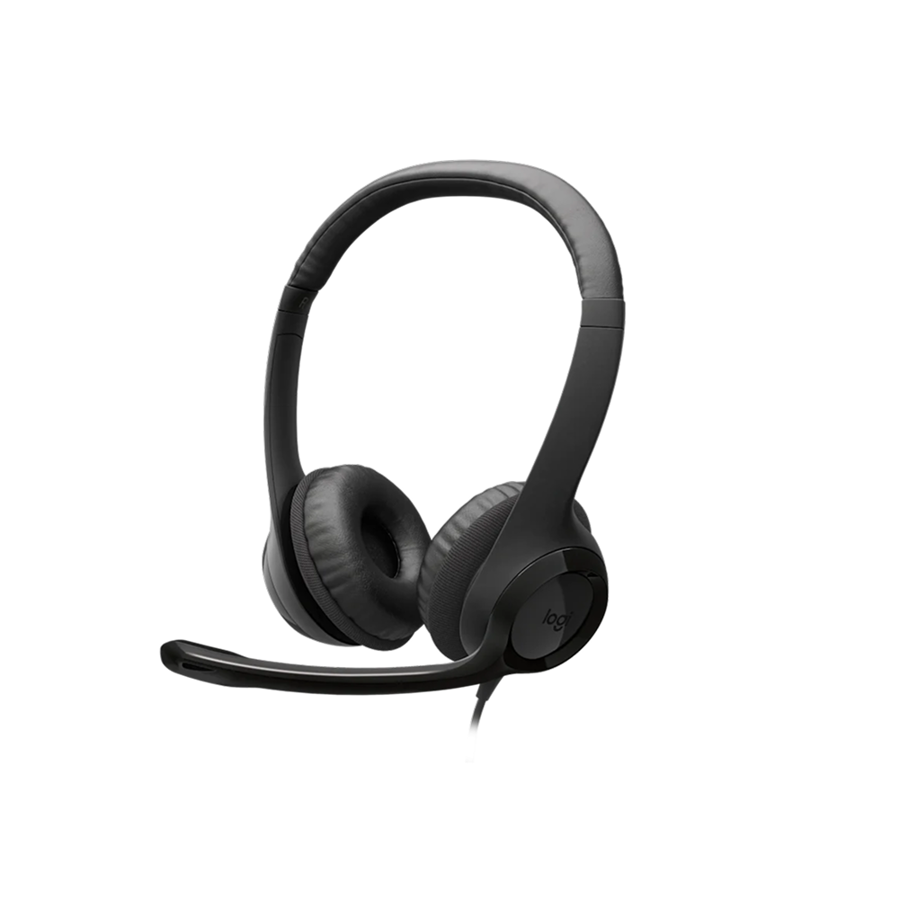 Logitech H390 USB-C Computer Headset With enhanced digital audio and inline controls
