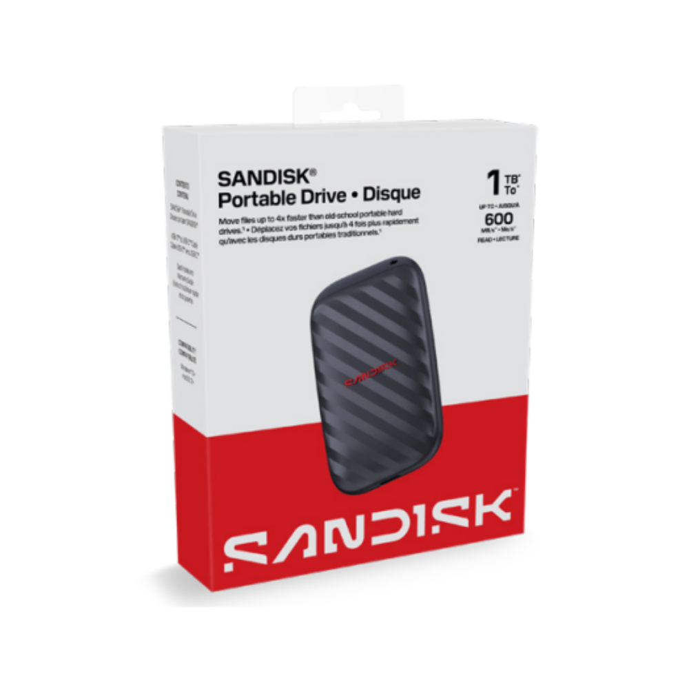 SanDisk Rugged E10 External SSD | USB-C USB3.2 Gen2 (1TB)