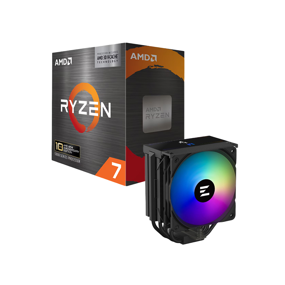 AMD Ryzen 7 5800X3D AM4 Processor 10th Anniversary Edition