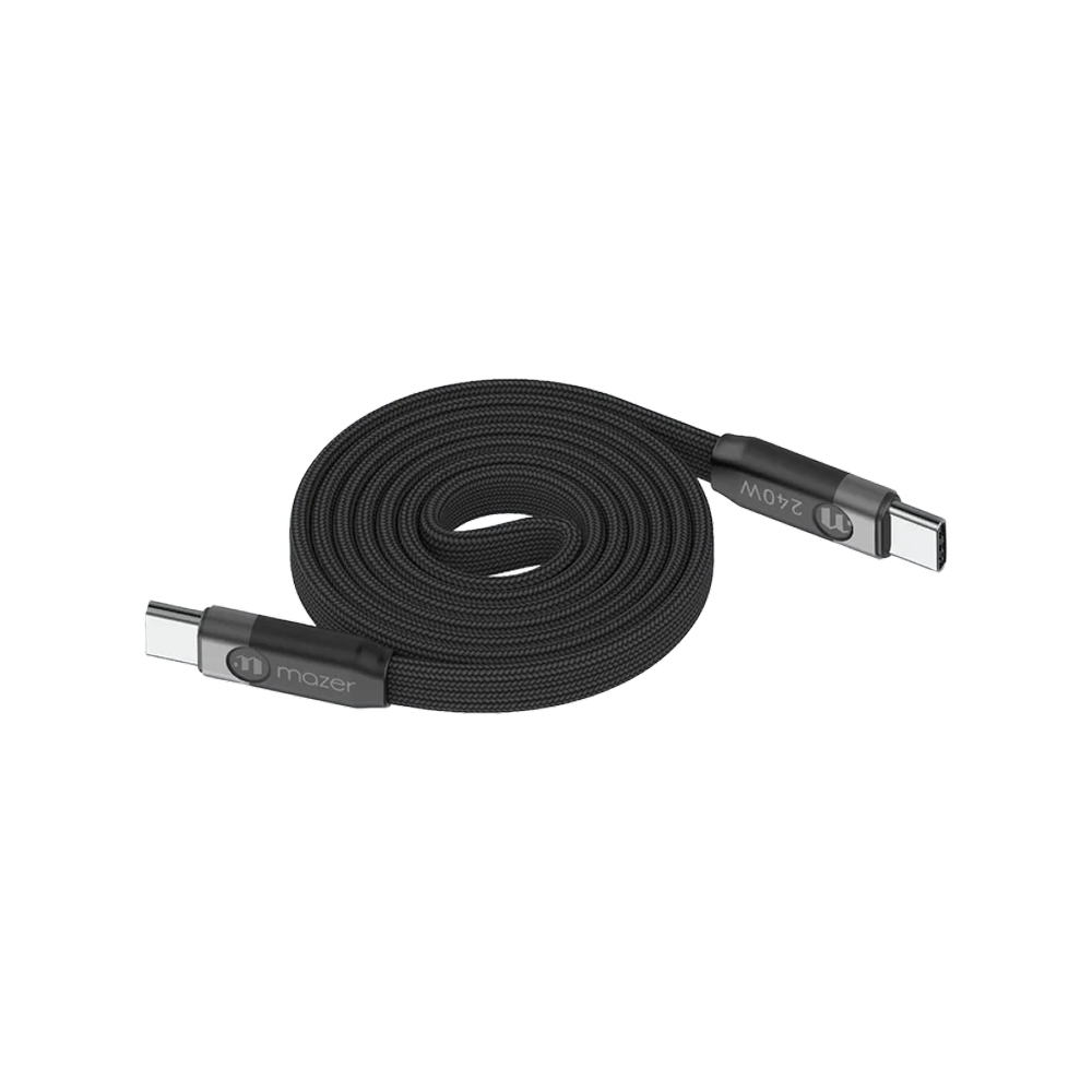 Mazer InfiniteLink Cobra3 USB C to C Flat Magnetic Cable