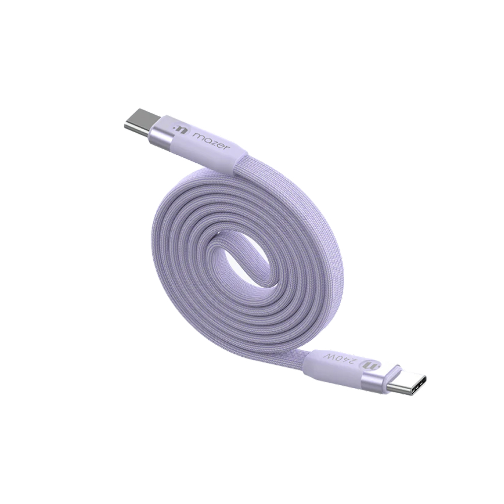 Mazer InfiniteLink Cobra3 USB C to C Flat Magnetic Cable