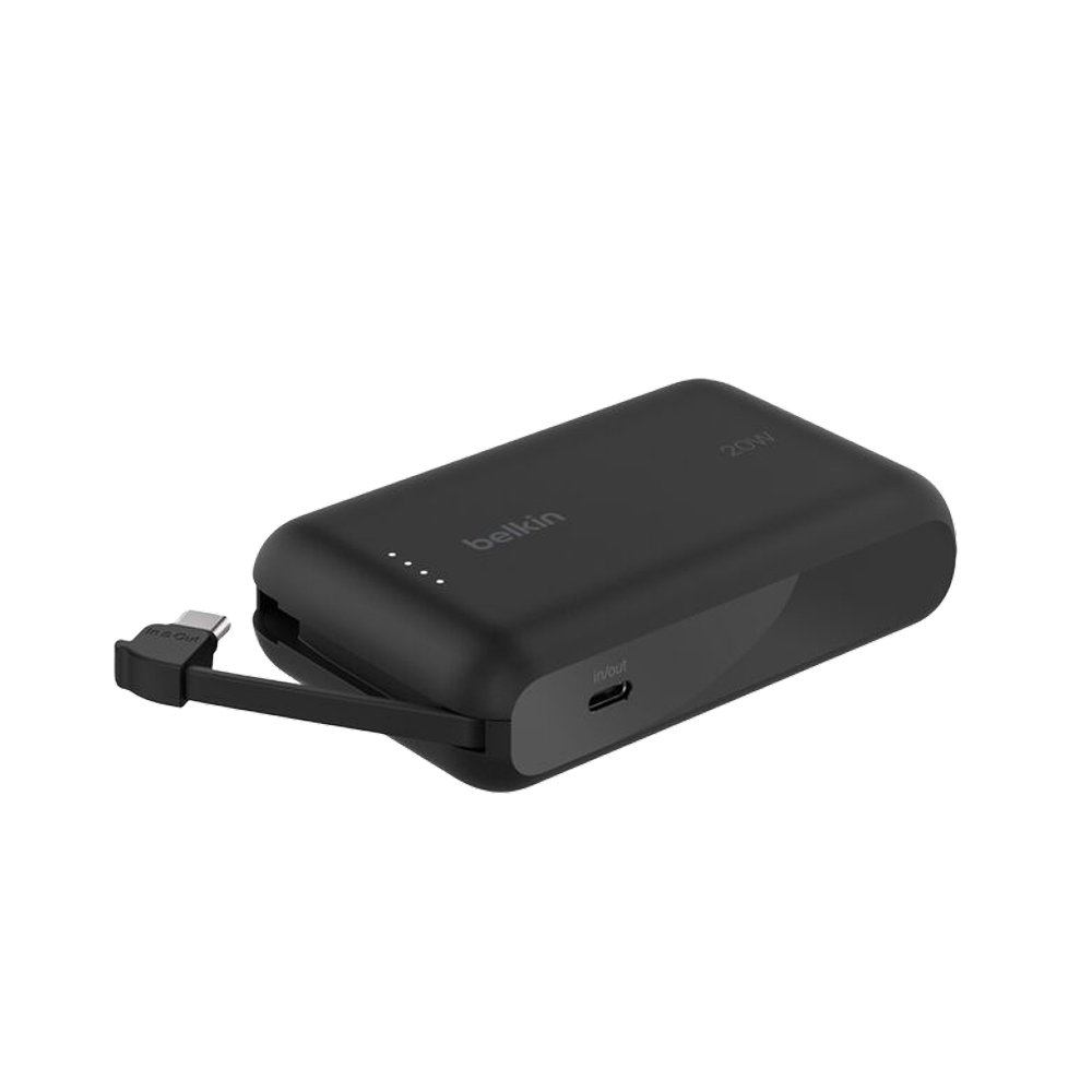Belkin BoostCharge CCC Power Bank with Integrated Cable