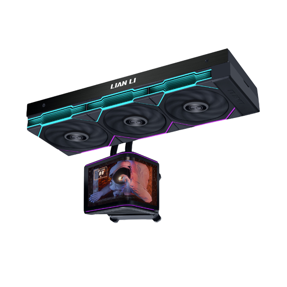 Lian Li HydroShift II OLED Curved Display 360TL AIO Liquid Cooler