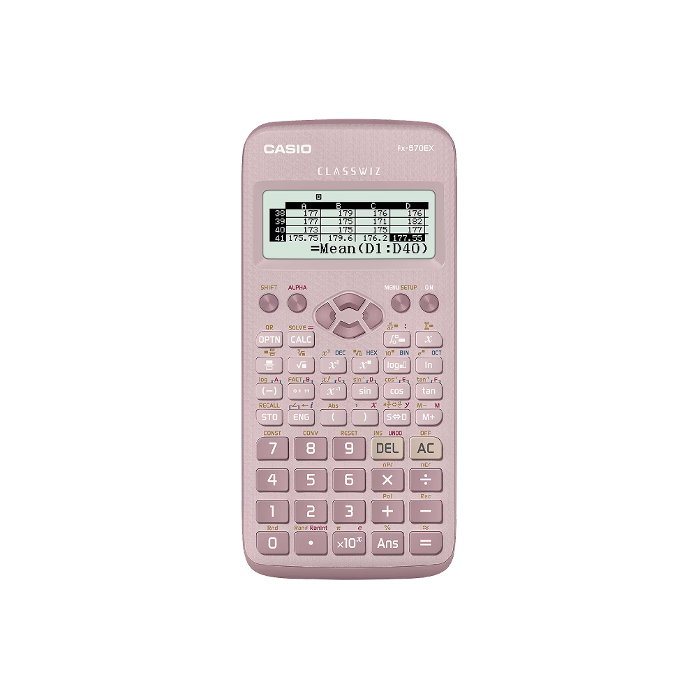 Casio Scientific Calculator FX-570EX / FX-570MY-CW