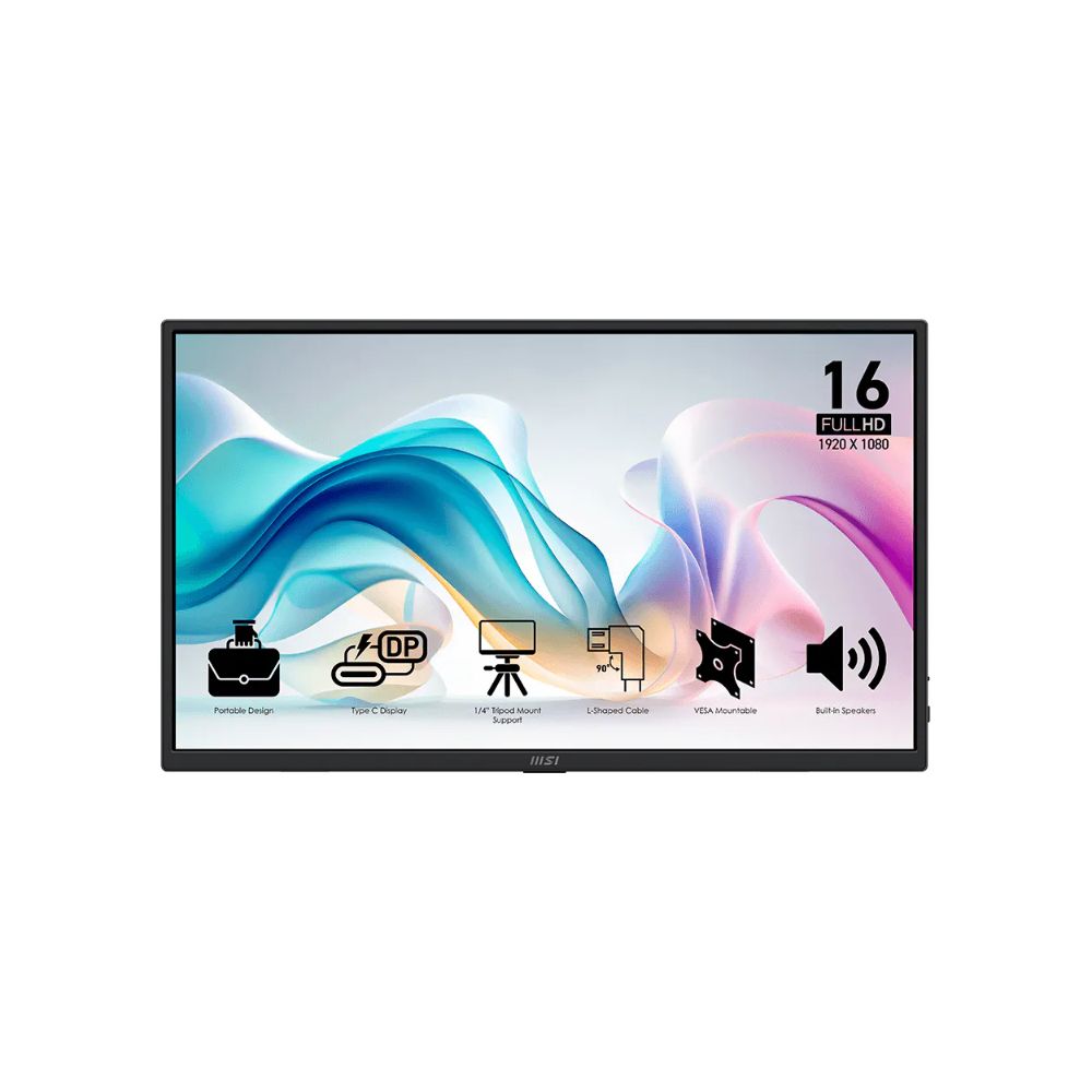 MSI Pro MP165 E6 Portable Monitor | 1920 x 1080
