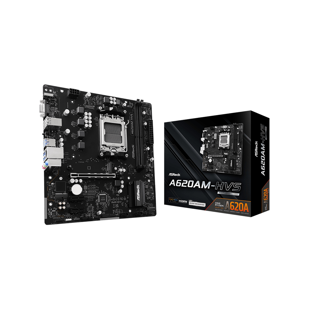 ASRock A620AM-HVS mATX Motherboard