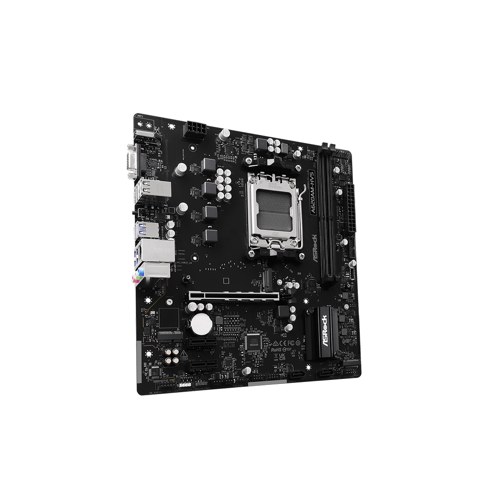 ASRock A620AM-HVS AM5 mATX Motherboard