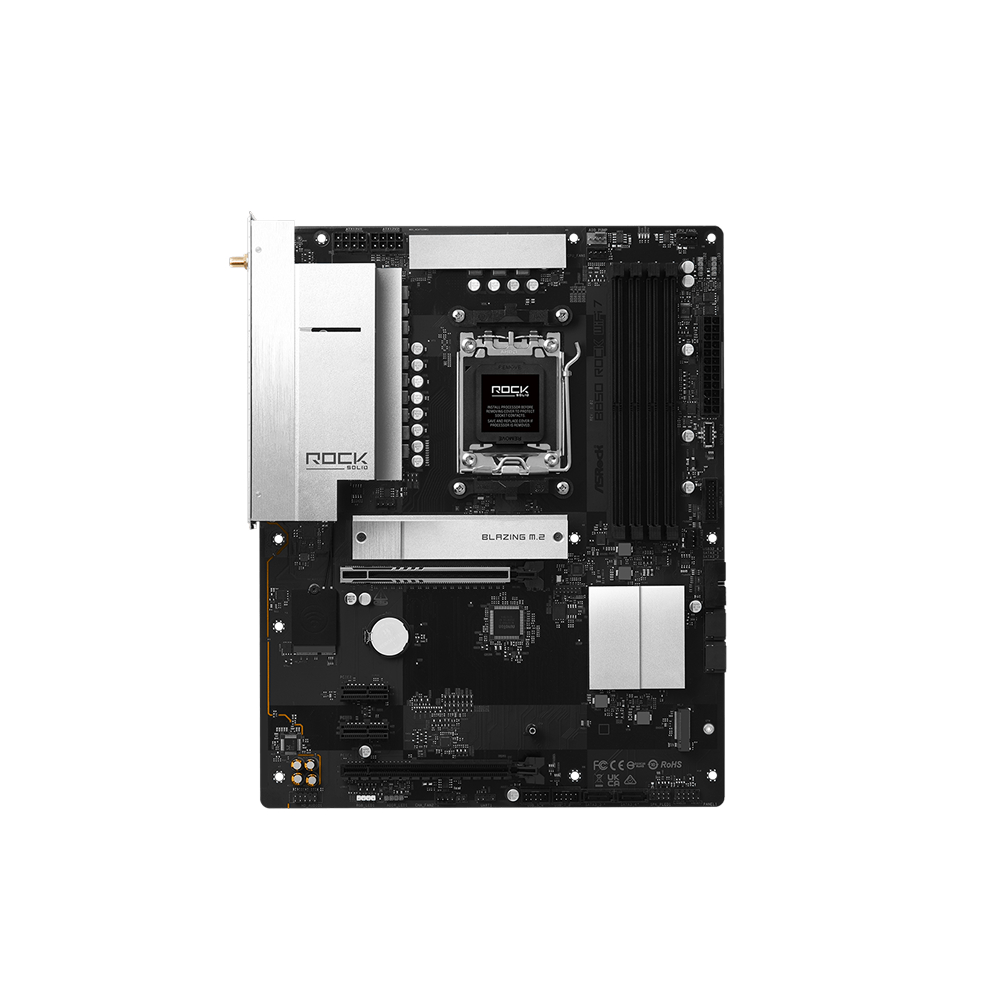 ASRock B850 Rock WIFI7 AM5 ATX Motherboard