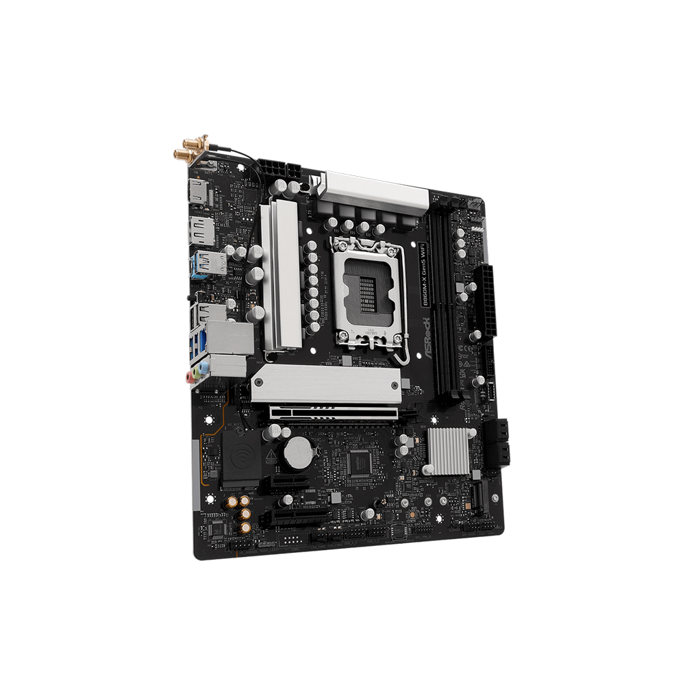 ASRock B860M-X Gen5 WIFI LGA1851 mATX Motherboard