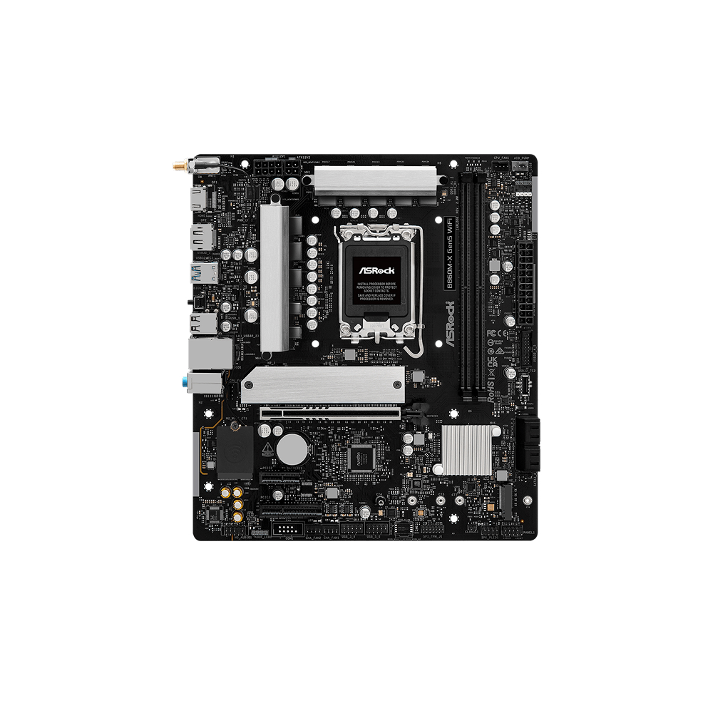 ASRock B860M-X Gen5 WIFI LGA1851 mATX Motherboard