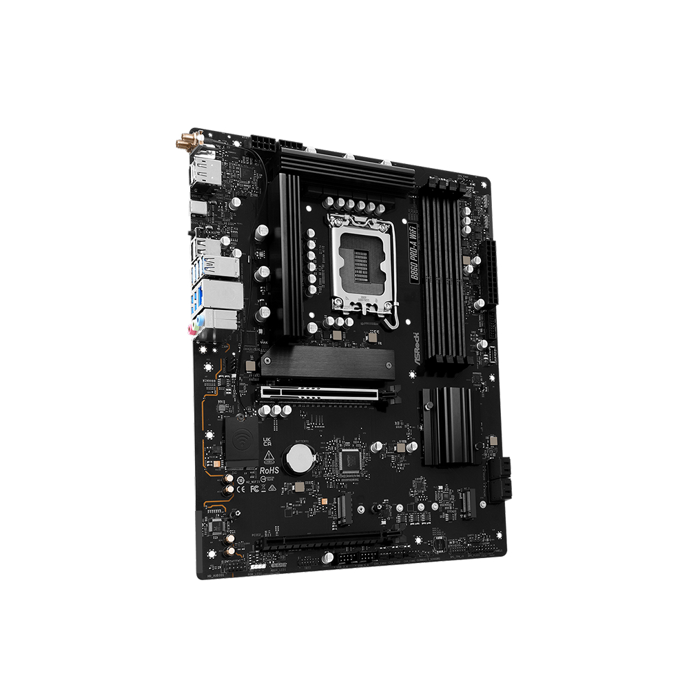ASRock B860 PRO-A WIFI LGA1851 ATX Motherboard