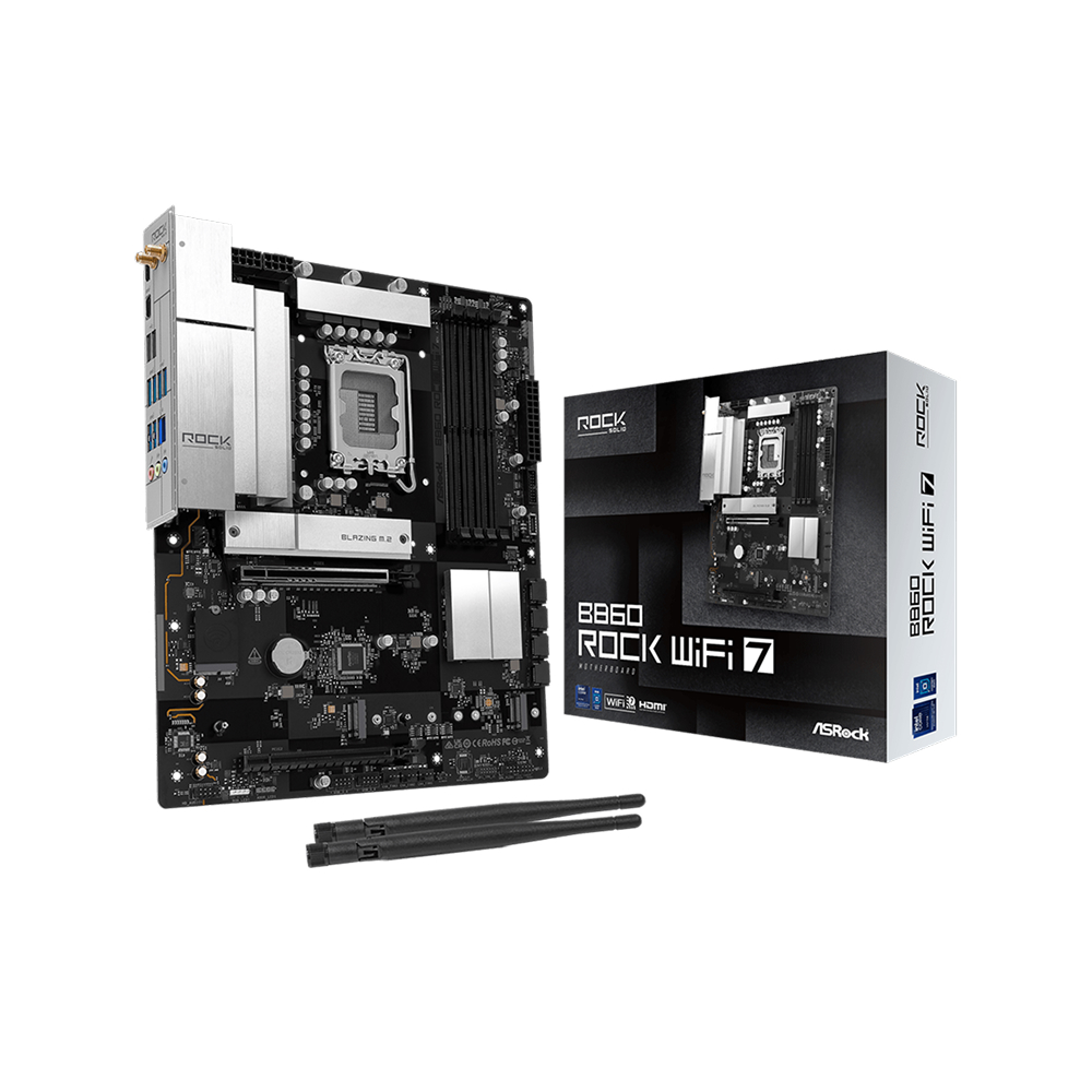 ASRock B860 Rock WIFI7 ATX Motherboard