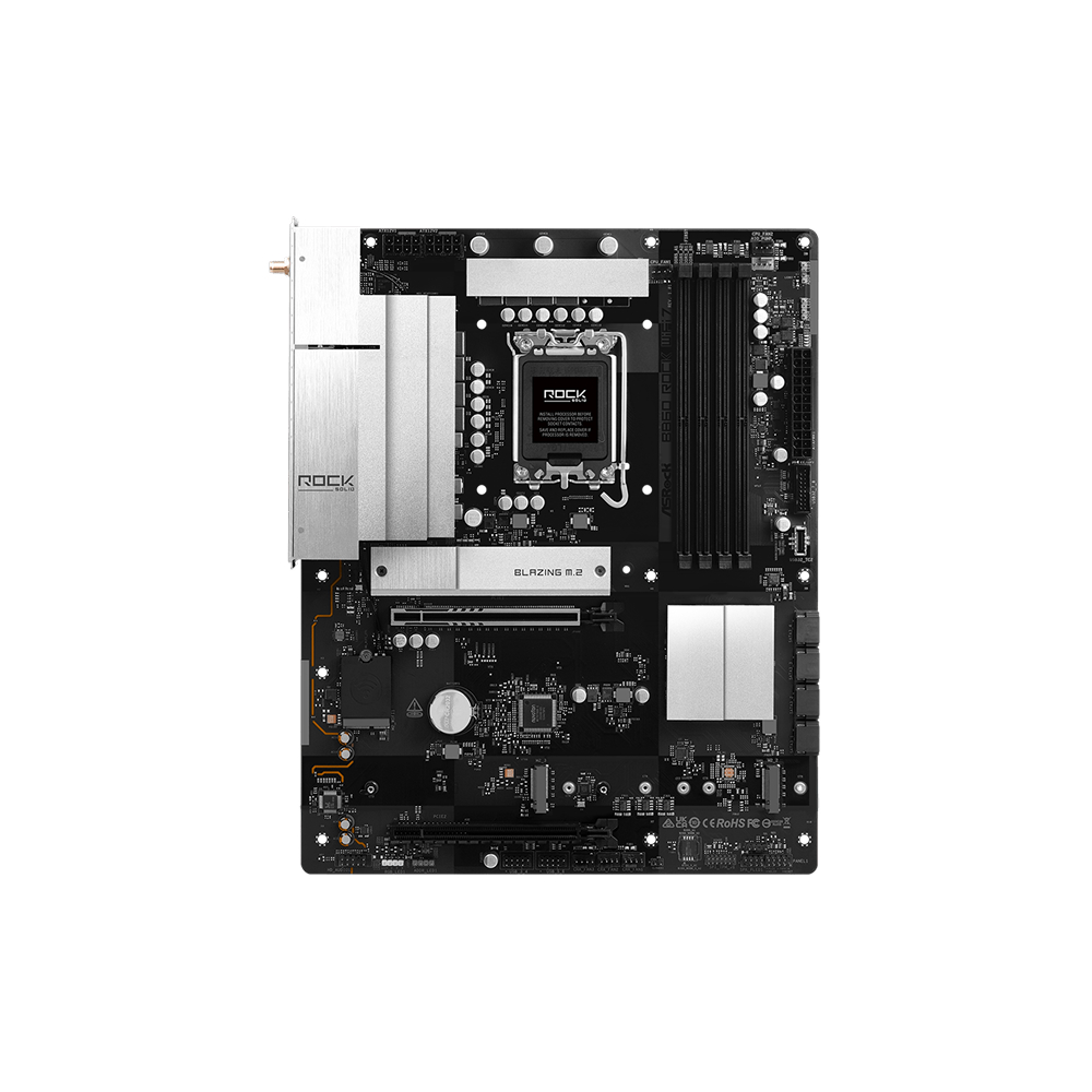 ASRock B860 Rock WIFI7 LGA1851 ATX Motherboard