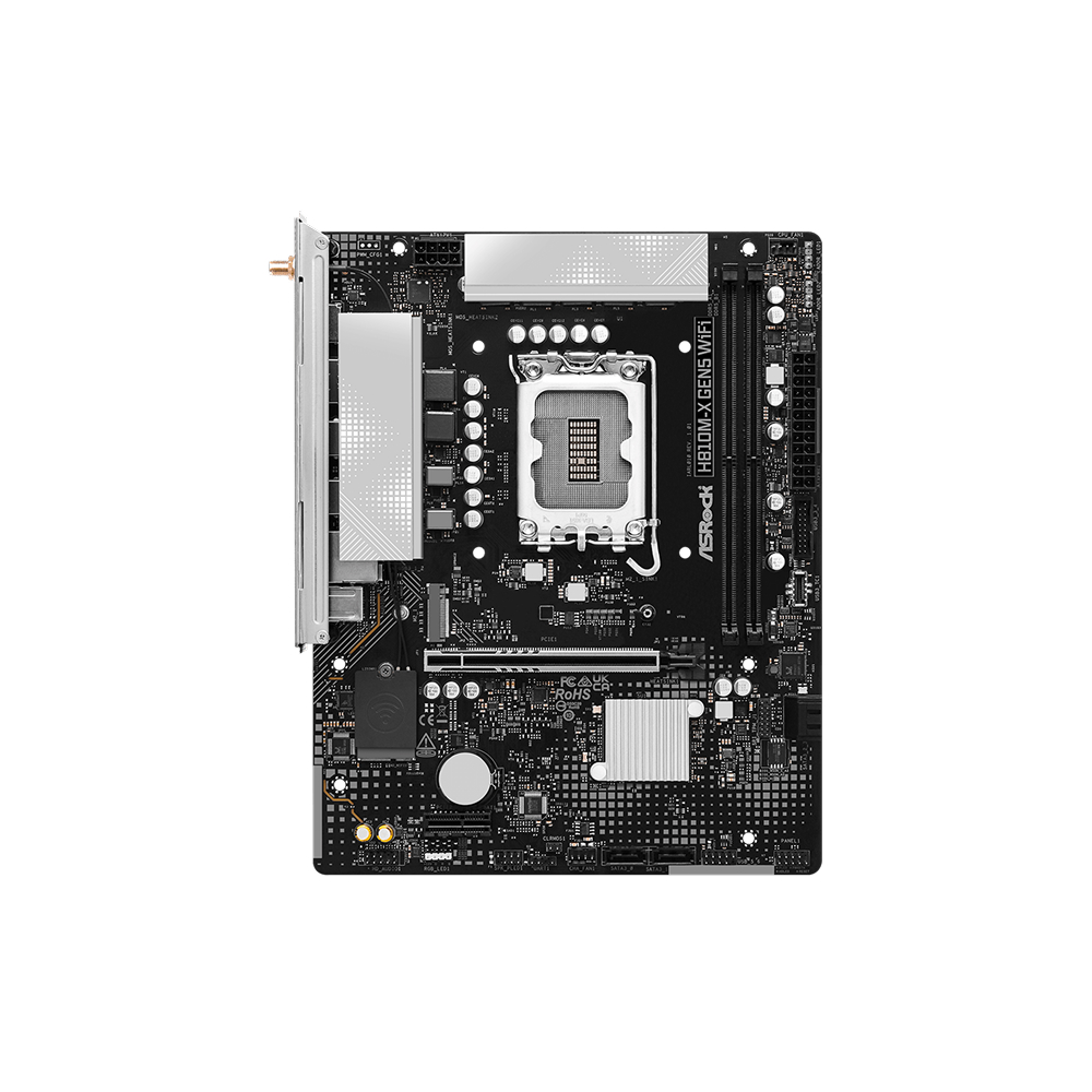 ASRock H810M-X GEN5 WIFI LGA1851 mATX Motherboard