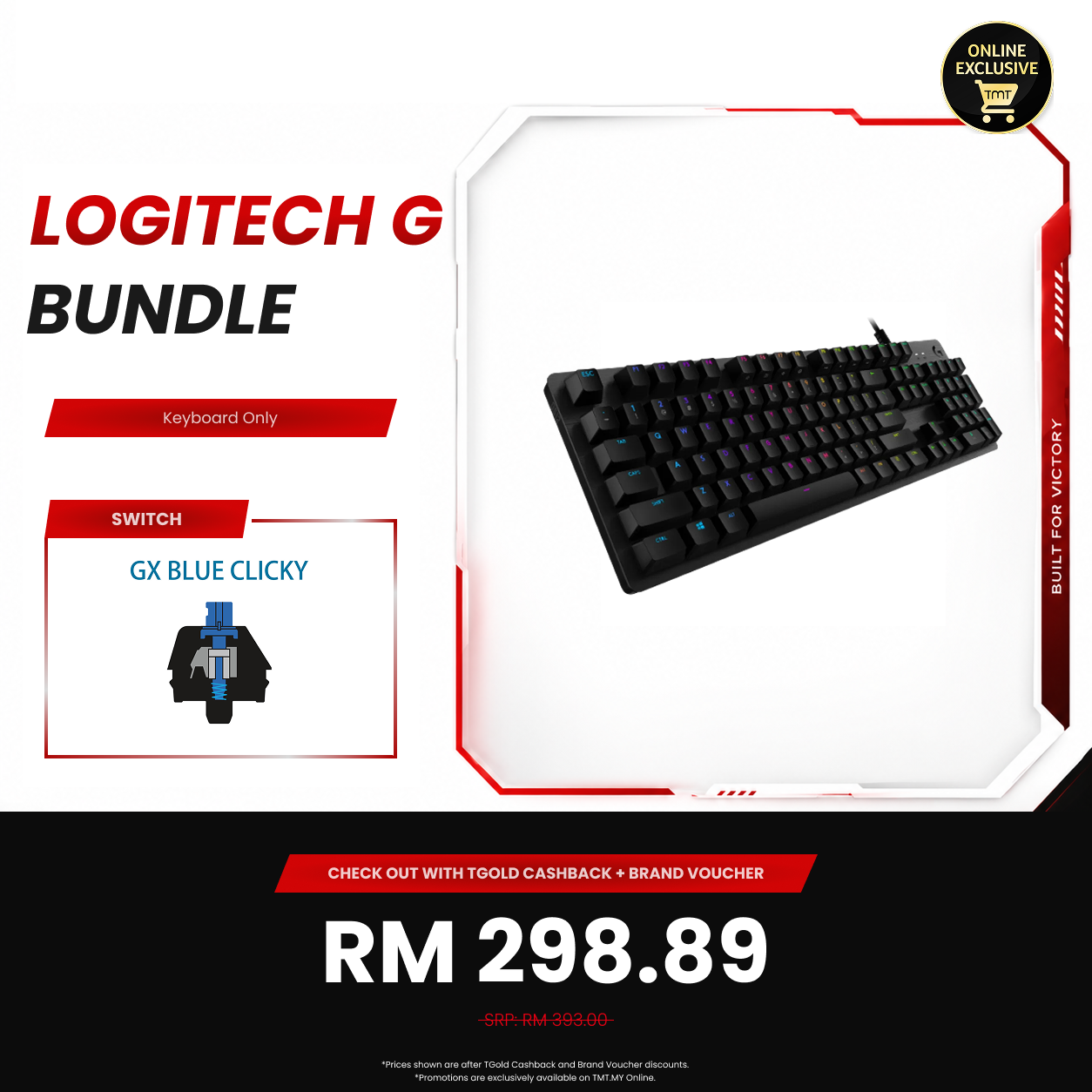 Logitech G Competitive FPS Gaming Setup Bundle