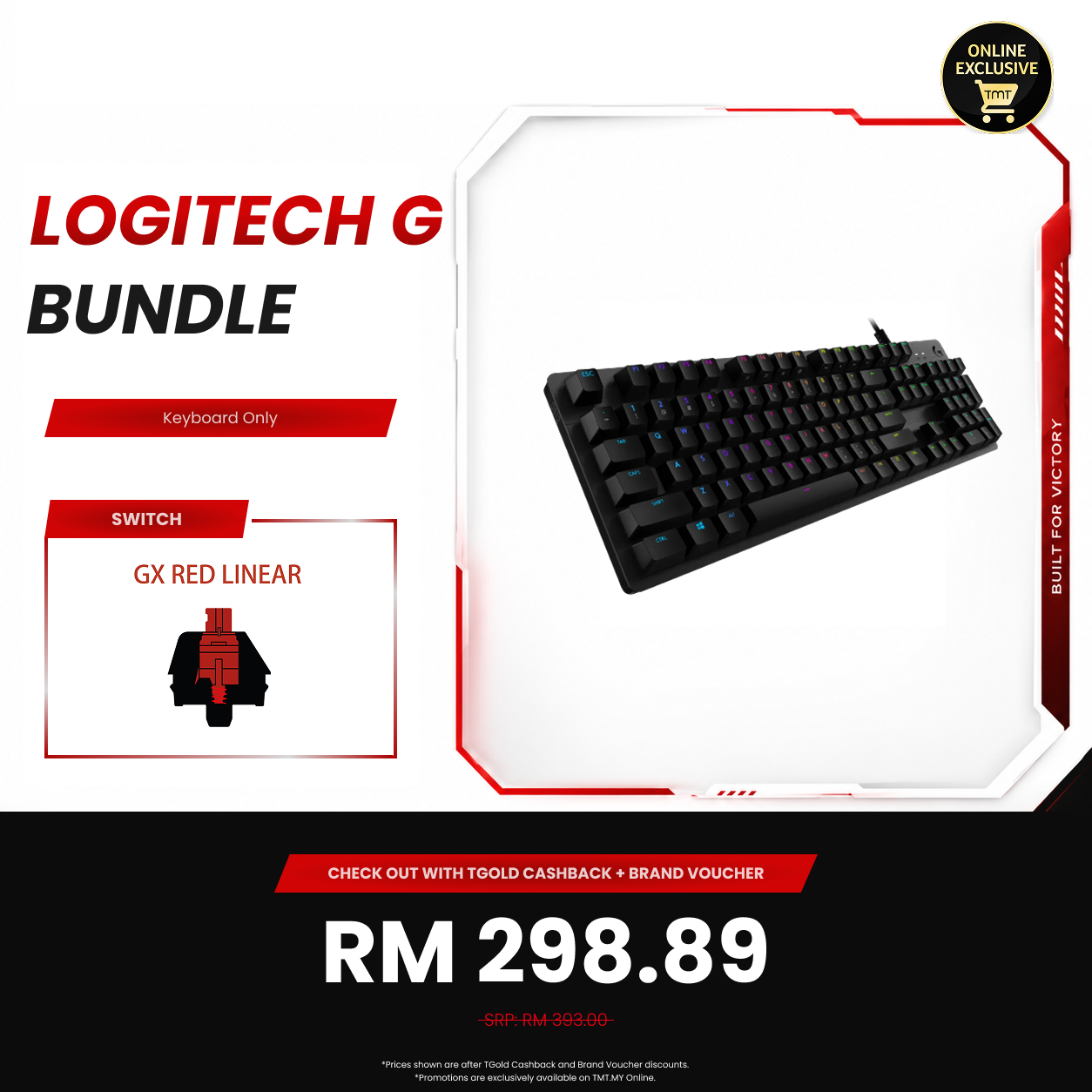 Logitech G Competitive FPS Gaming Setup Bundle