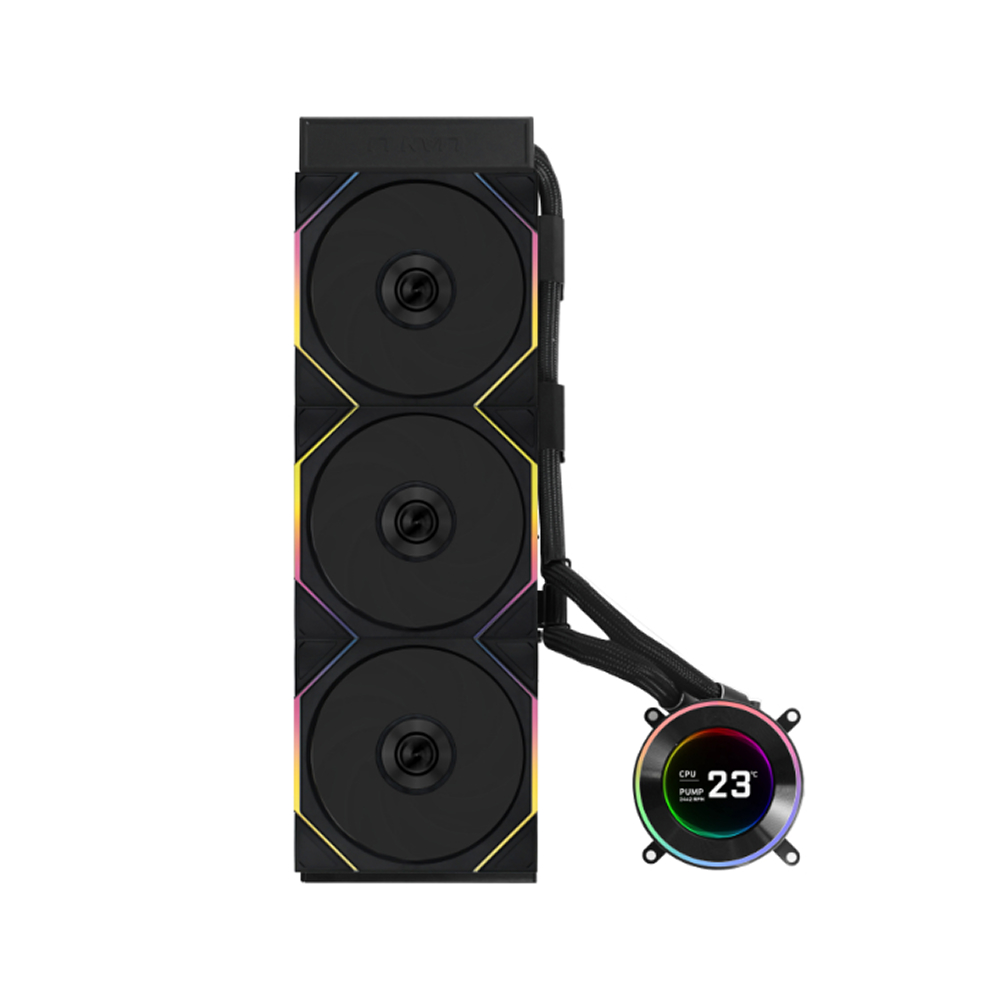 Lian Li HYDROSHIFT II LCD-C 360TL AIO CPU Liquid Cooler