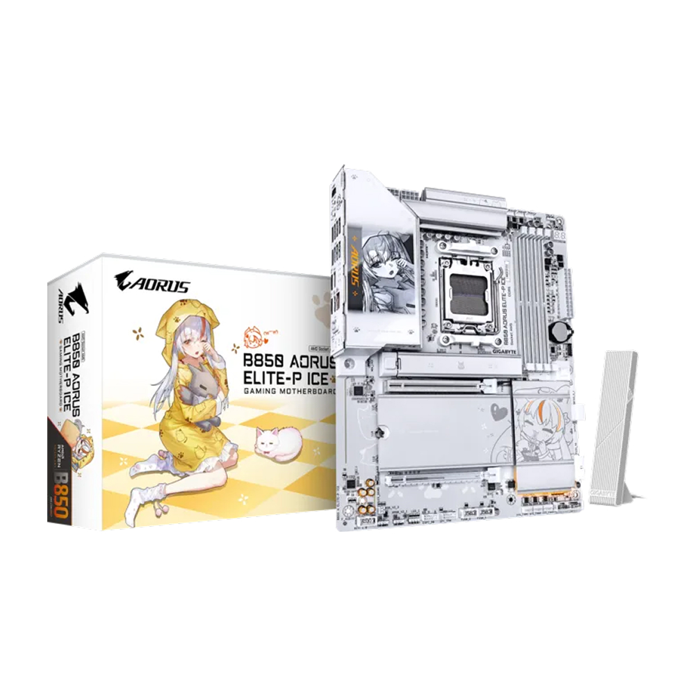 Gigabyte B850 AORUS ELITE-P ICE ATX Motherboard