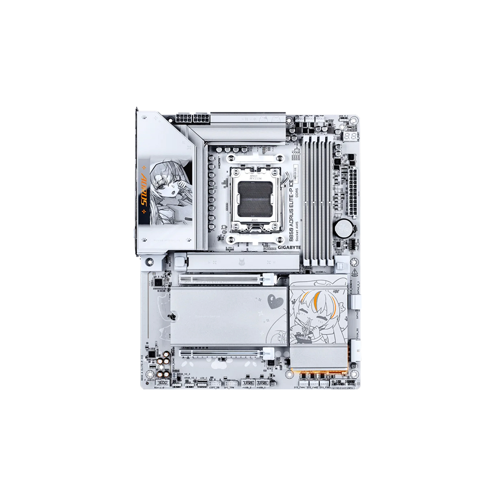 Gigabyte B850 AORUS ELITE-P ICE ATX Motherboard