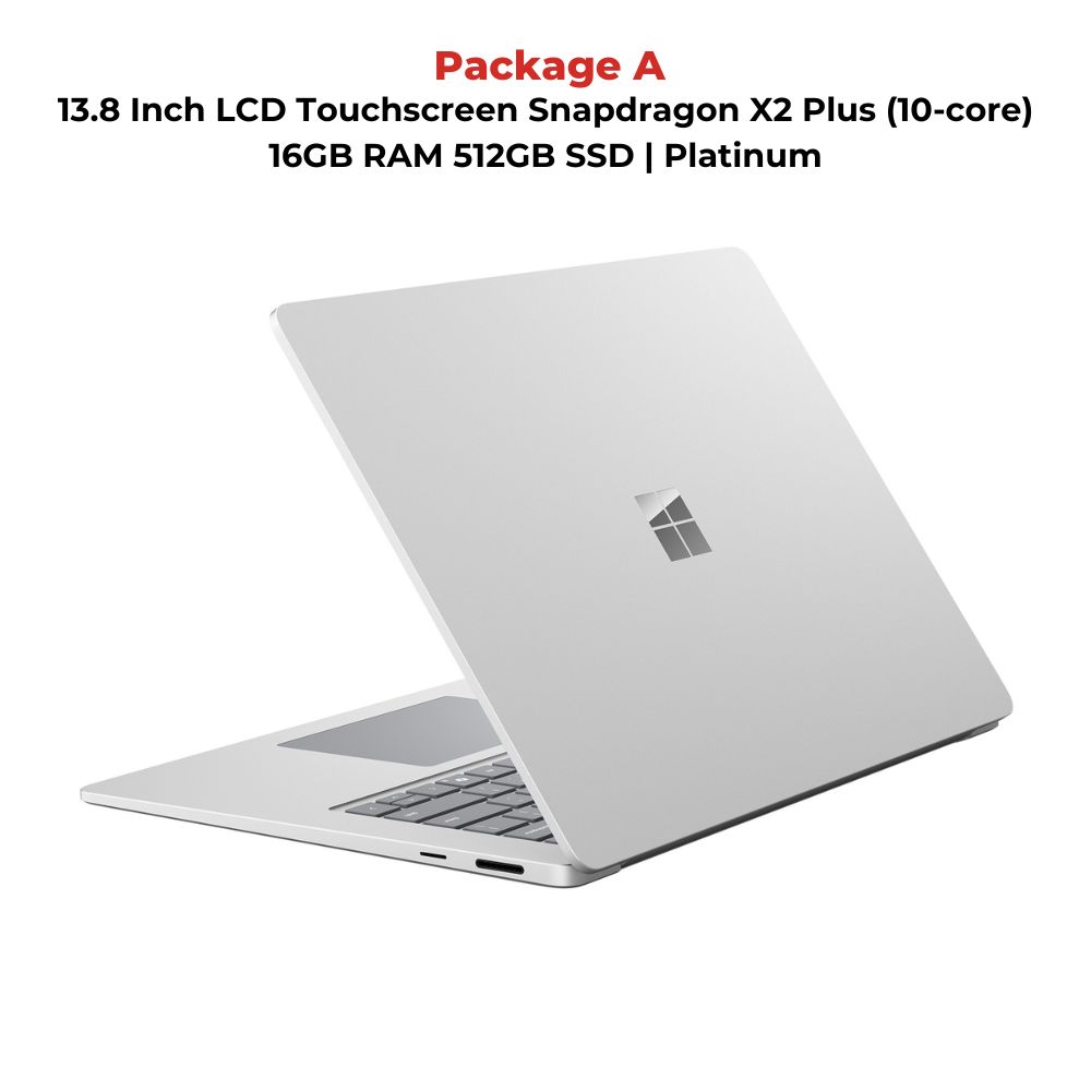 [Pre-Order] Microsoft Surface Laptop, 13.8/15-inch | Snapdragon X2 Plus/Elite | Black/Platinum (ETA:23-Jul-2026)