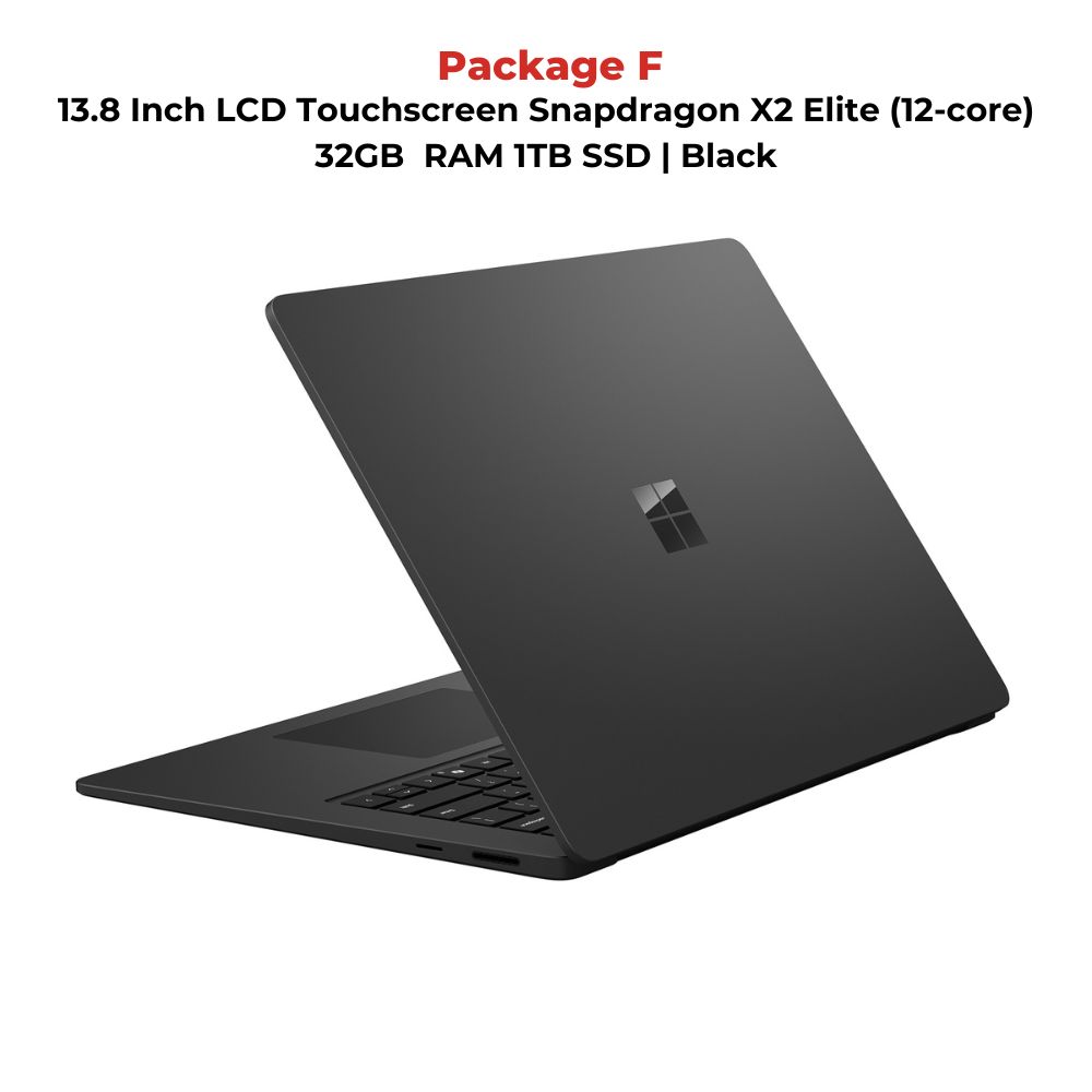 [Pre-Order] Microsoft Surface Laptop, 13.8/15-inch | Snapdragon X2 Plus/Elite | Black/Platinum (ETA:23-Jul-2026)