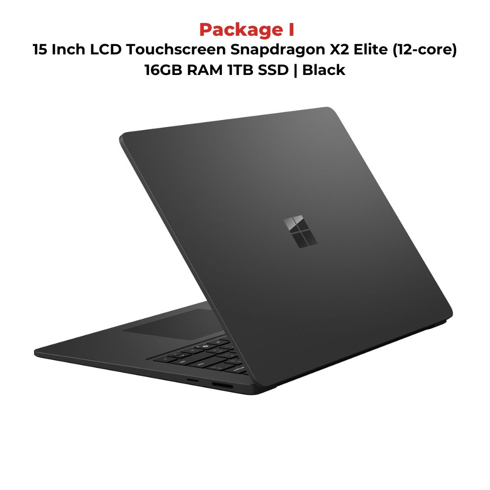 [Pre-Order] Microsoft Surface Laptop, 13.8/15-inch | Snapdragon X2 Plus/Elite | Black/Platinum (ETA:23-Jul-2026)