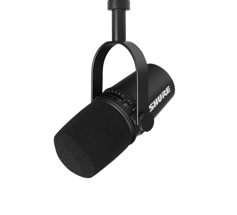 Shure MV7-K USB Podcast Professional Microphone