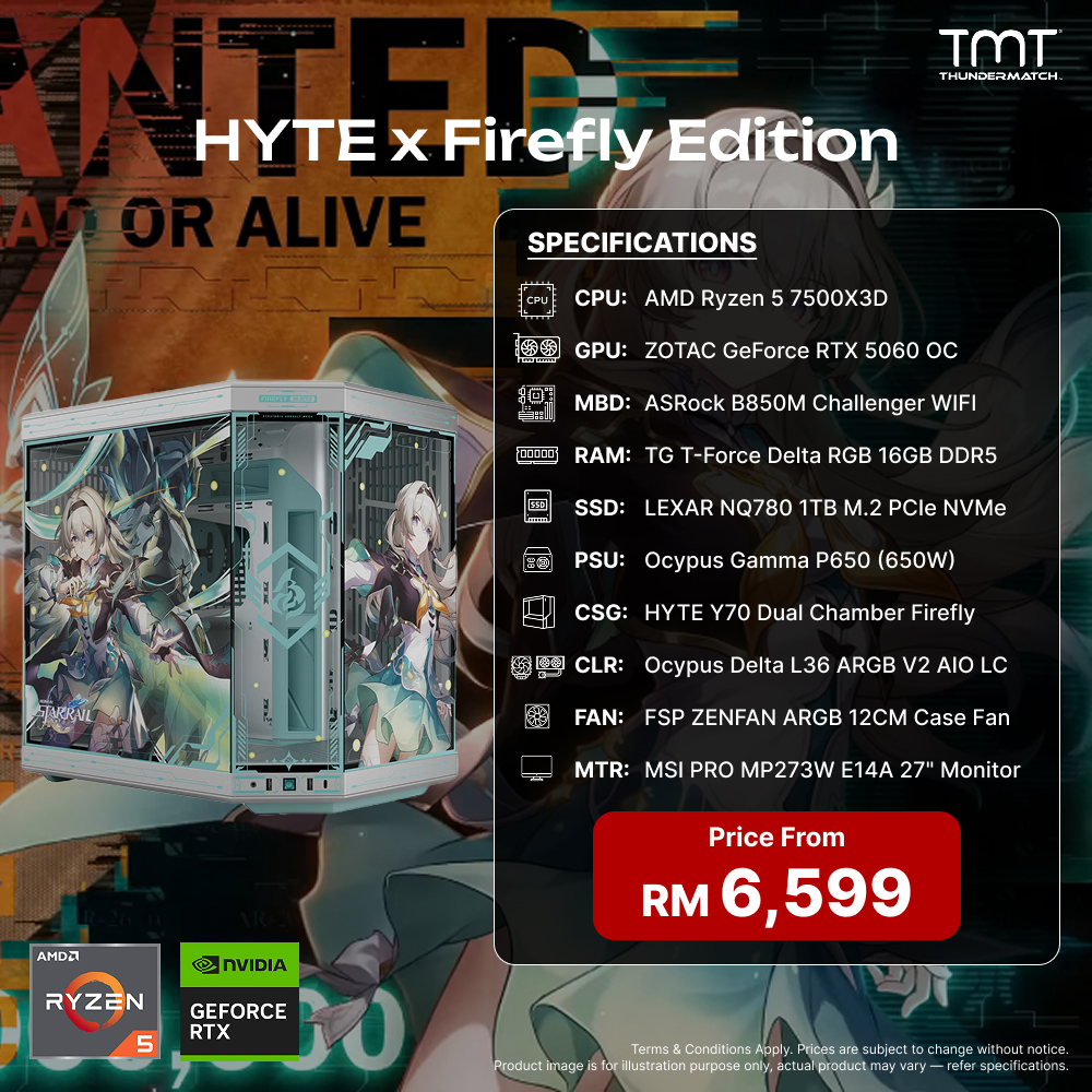 HYTE x Firefly Edition - PC Build Package