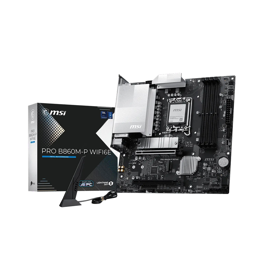 MSI PRO B860M-P WIFI6E mATX Motherboard