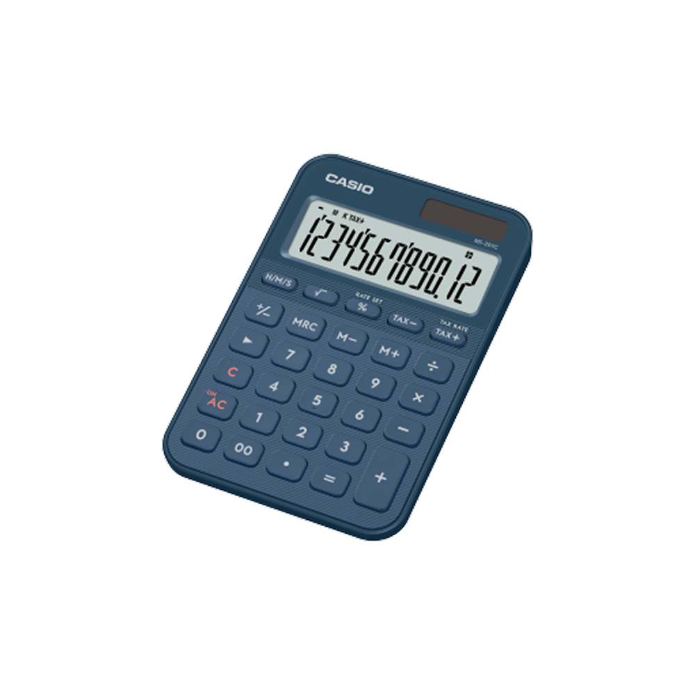 Casio Colorful 12 Digits Calculator ( MS-20YC )