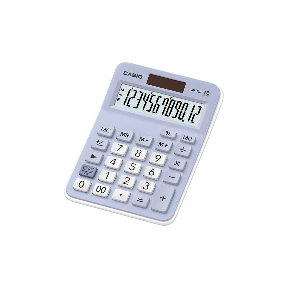 Casio Mini Desk 12 Digits Calculator (MX-12B)