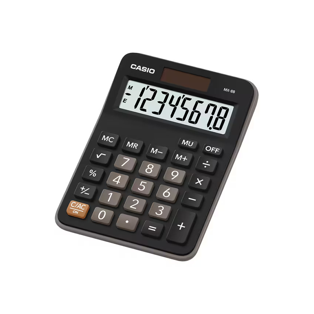 Casio 8 digits basic calculators (MX-8B)